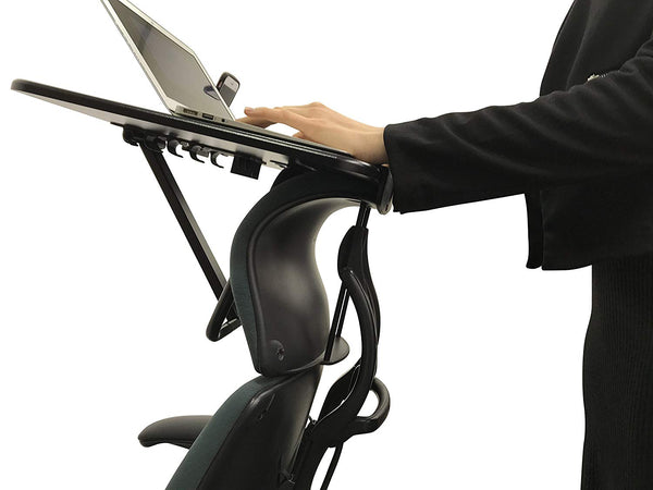 StorkStand: This Portable Tray Can Convert Office Chairs Into Standing  Tables