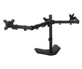 Desktop Triple LCD Monitor Three LCD Arm Monitor Mount Stand Adjustable 3 Screens Fit for 10"-27" Max Support