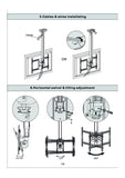 Adjustable LCD TV Ceiling Mount (R260)  - 10